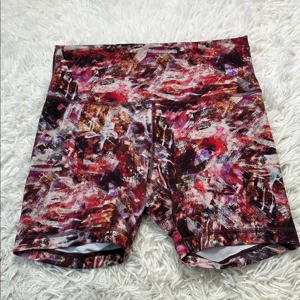 Lululemon Wunder Train High-Rise Short 6" Urbantricity Multi